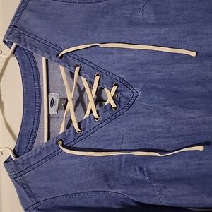 Old Navy denim dress NWT medium